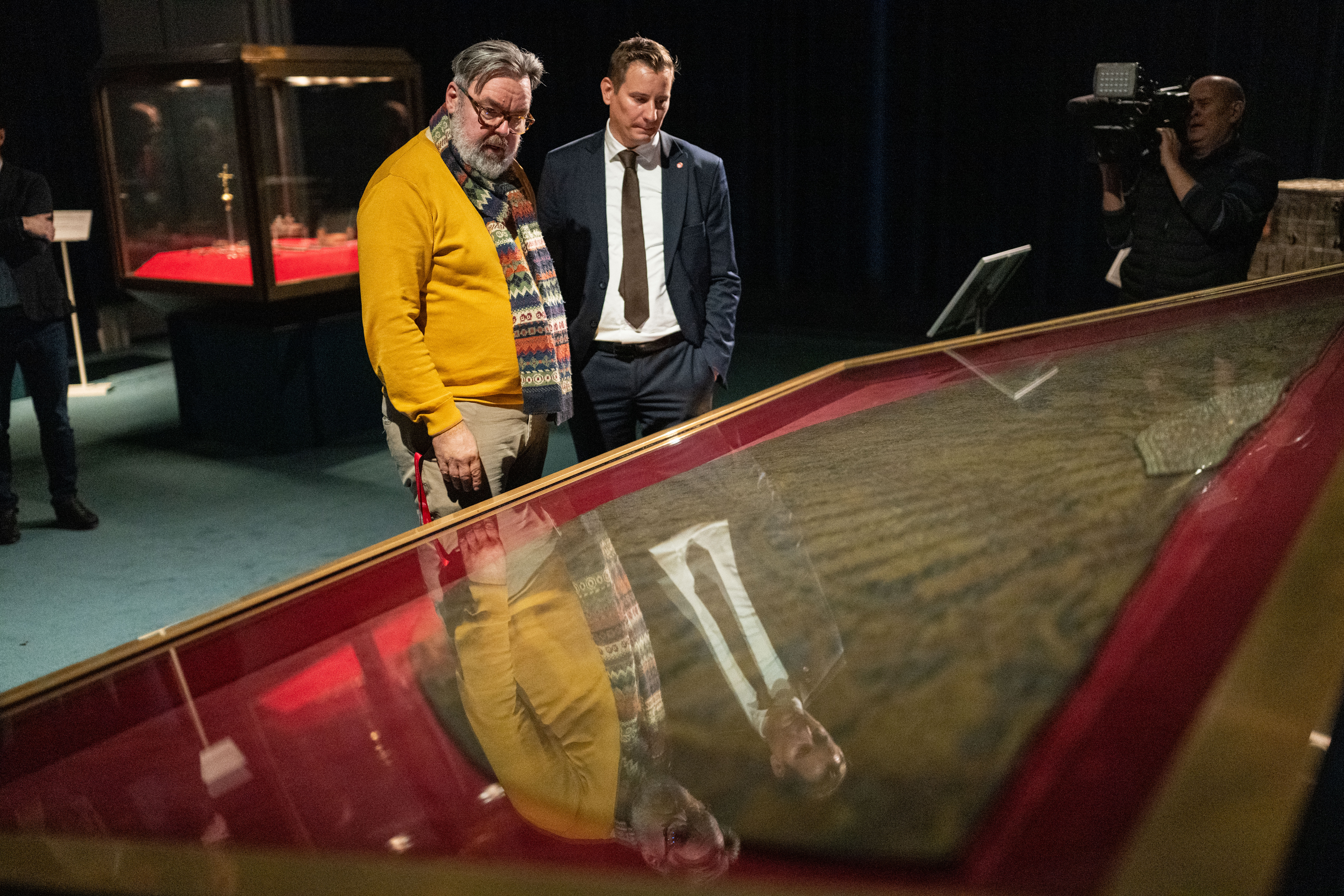 Megújul a koronázási palást terme a Magyar Nemzeti Múzeumban