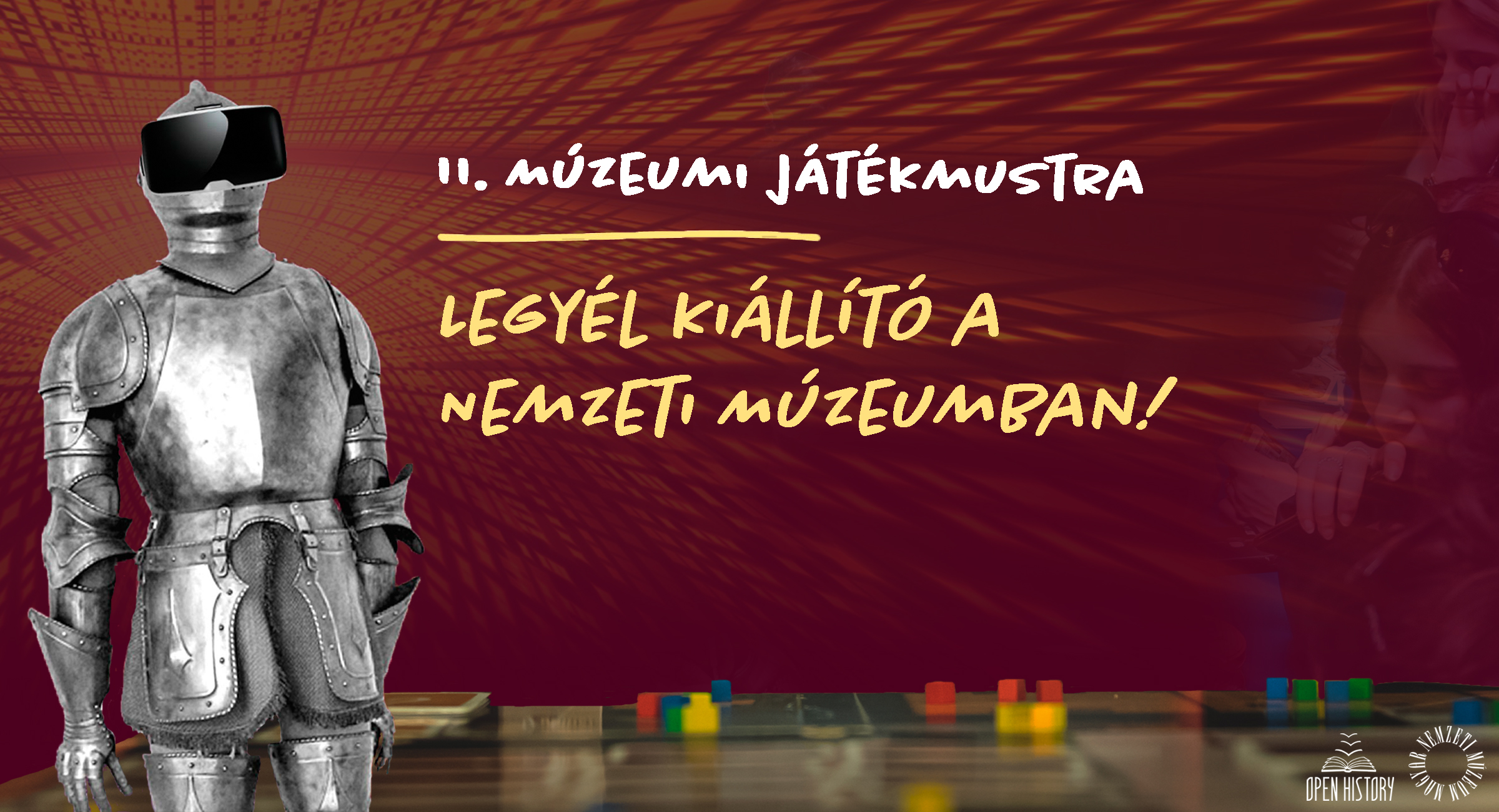 Legyél Te is kiállító a II. Múzeumi Játékmustrán a „Nemzetiben”!
