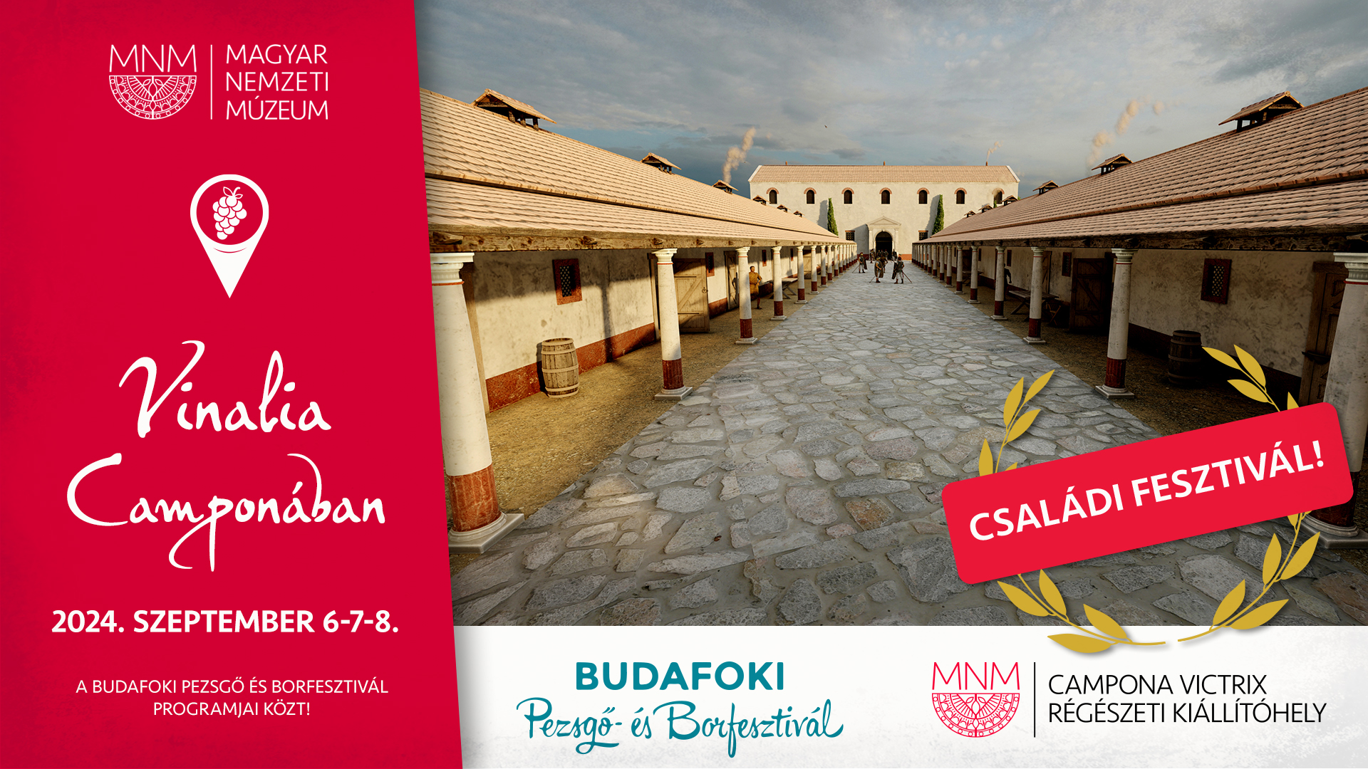 Vinalia - Családi borünnep Camponában Vinalia - Családi borünnep Camponában