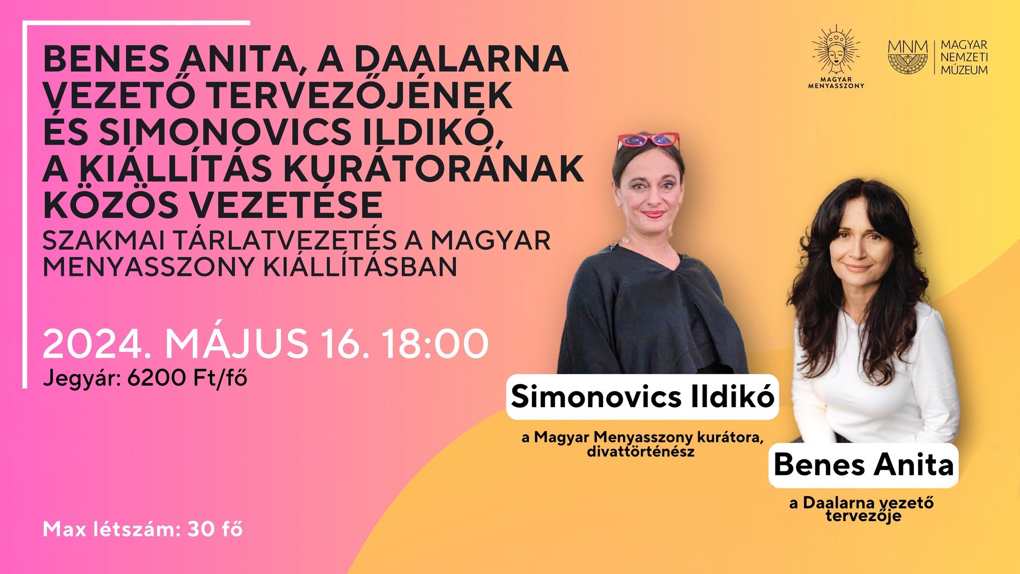 Szakmai tárlatvezetés a Magyar Menyasszony kiállításban | Benes Anita és Simonovics Ildikó közös vezetése Szakmai tárlatvezetés a Magyar Menyasszony kiállításban | Benes Anita és Simonovics Ildikó közös vezetése