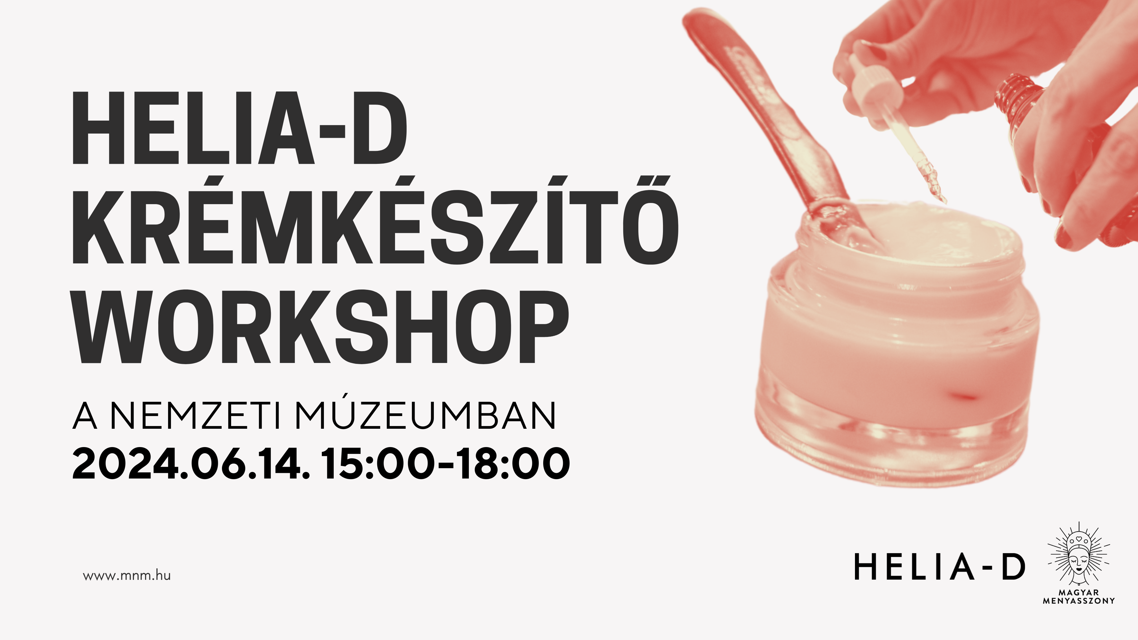 Helia-D krémkészítő workshop Magyar Menyasszonnyal