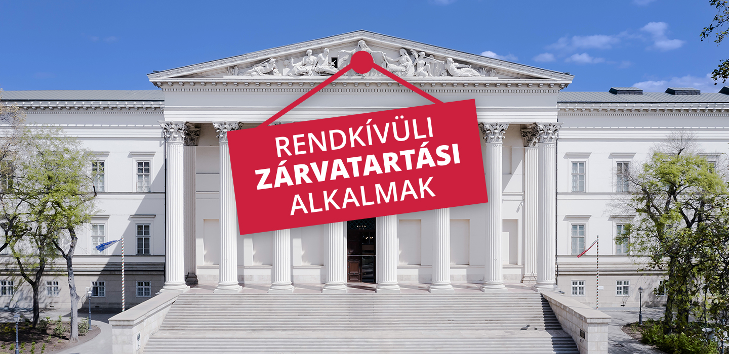 Egyes kiállítótereink felújítási munkálatok miatt 2025. december 2-tól nem látogathatók