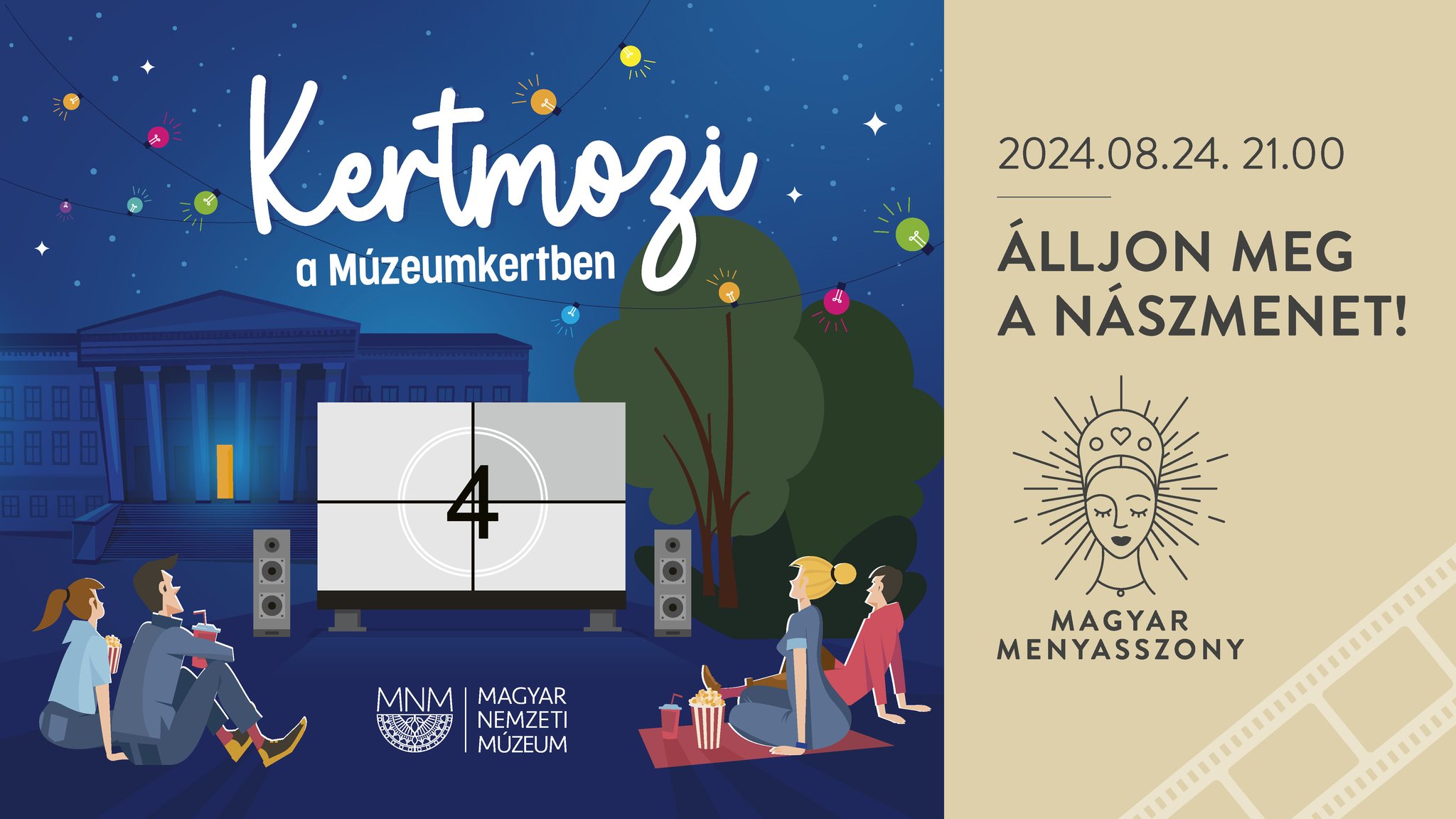 Álljon meg a nászmenet! | Kertmozi | Magyar Menyasszony Álljon meg a nászmenet! | Kertmozi | Magyar Menyasszony
