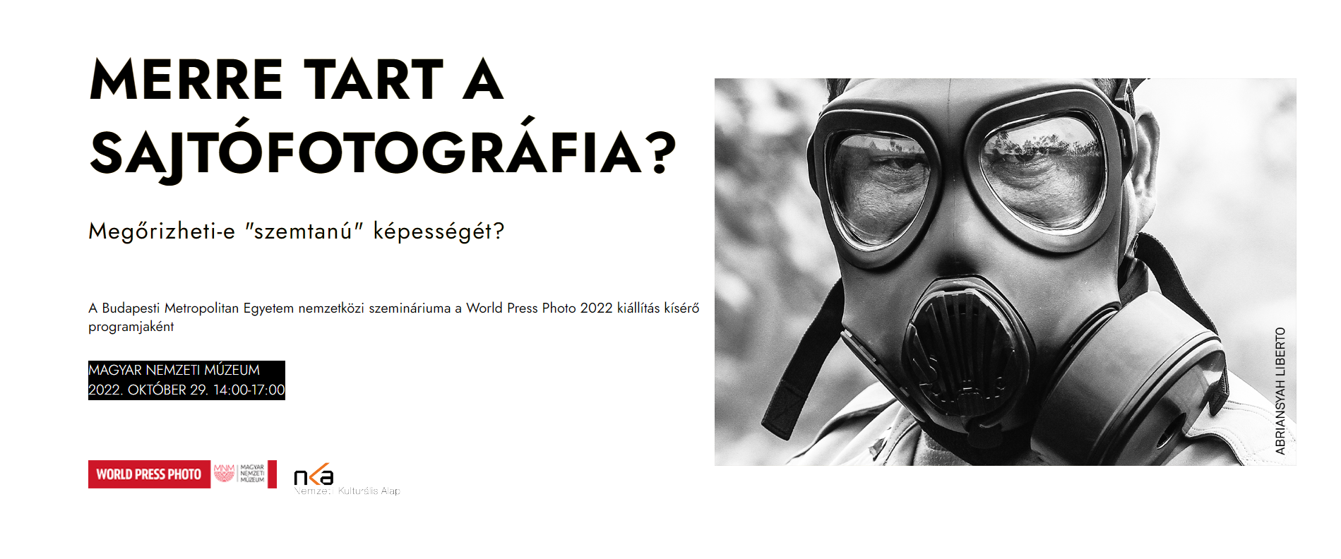 World Press Photo - Merre tart a sajtófotográfia? // METU meetup World Press Photo - Merre tart a sajtófotográfia? // METU meetup