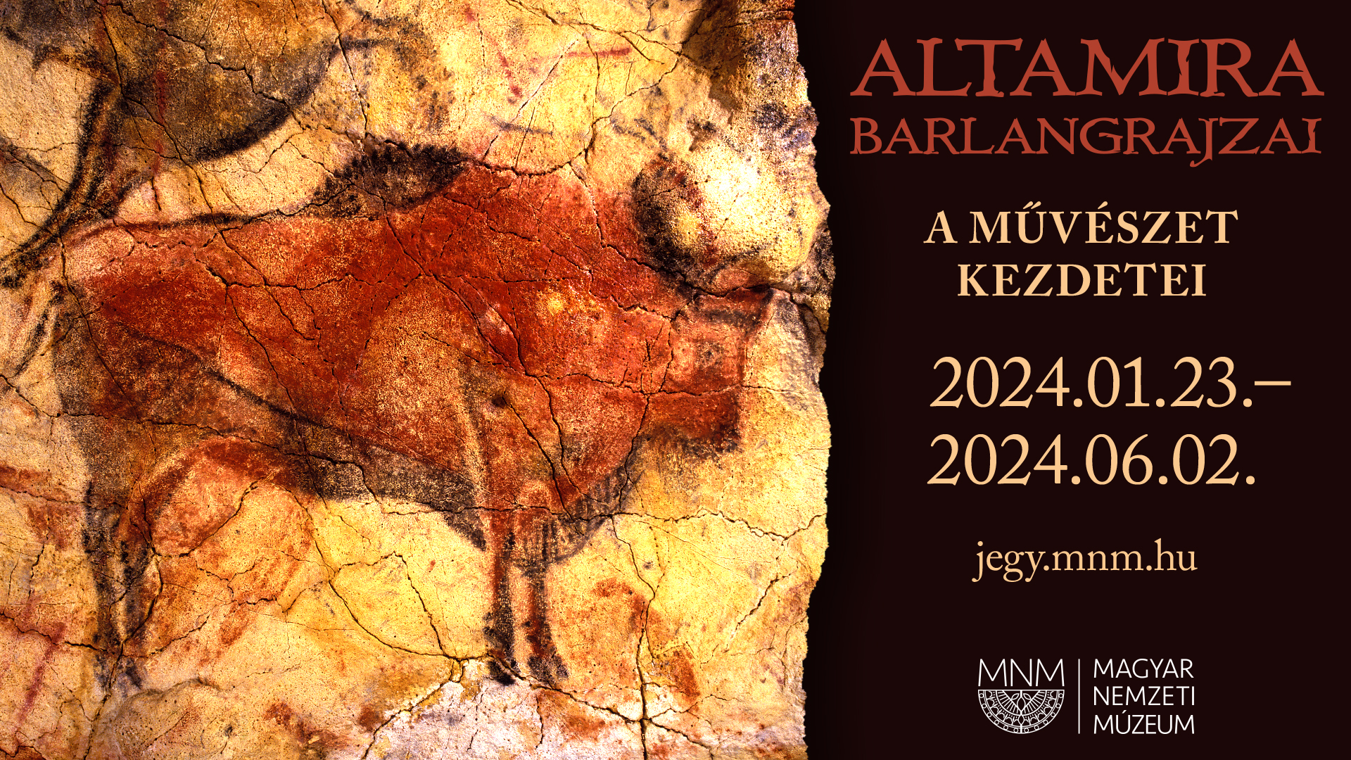 KIÁLLÍTÁS A KURÁTOR SZEMÉVEL | ALTAMIRA BARLANGRAJZAI – A MŰVÉSZET KEZDETEI