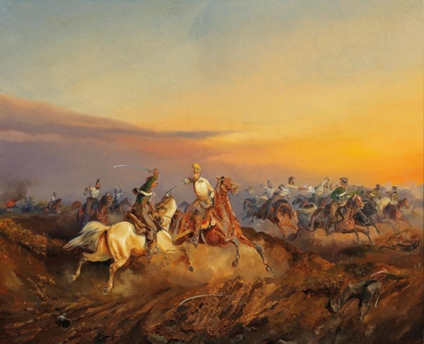Két csatajelenet az 1848-49-es szabadságharcból Két csatajelenet az 1848-49-es szabadságharcból