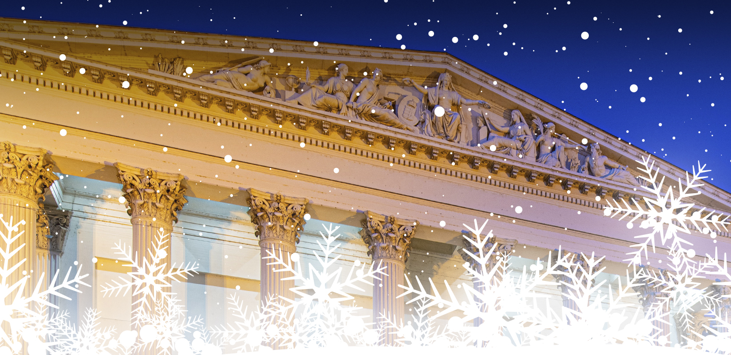 Békés, meghitt karácsonyi ünnepeket kívánunk!