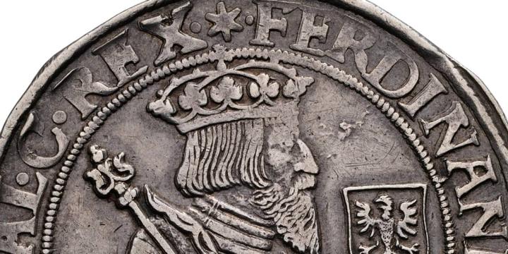 I. Ferdinánd (1526–1564) tallér, 1553 