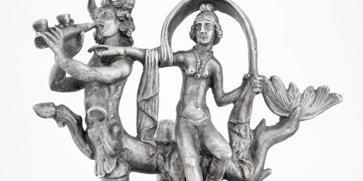 A kőszárhegyi ezüstállvány részlete