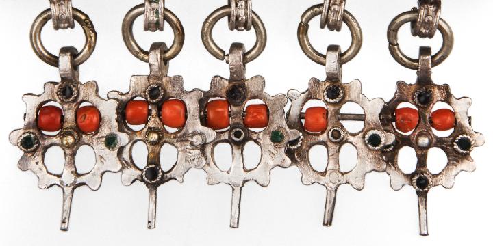 Amulett-tok, ezüst, 18. század