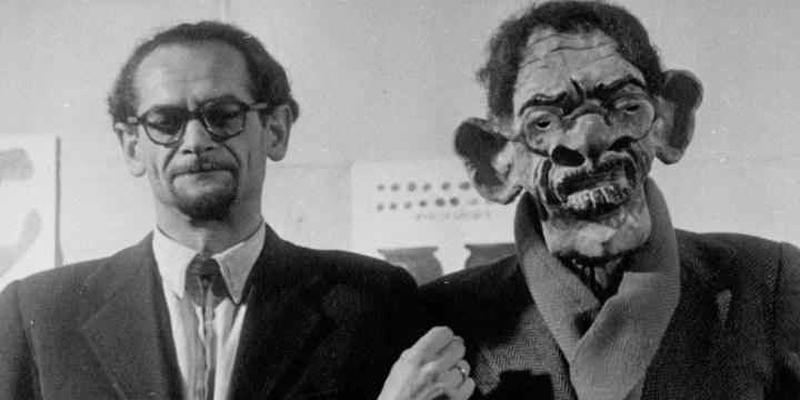 Vértes László és maszkja