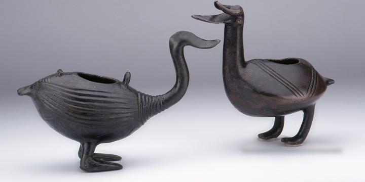 madár alakú zsírlámpások