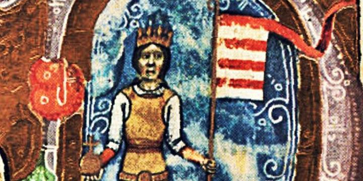 III. Béla ábrázolása a Képes Krónikában