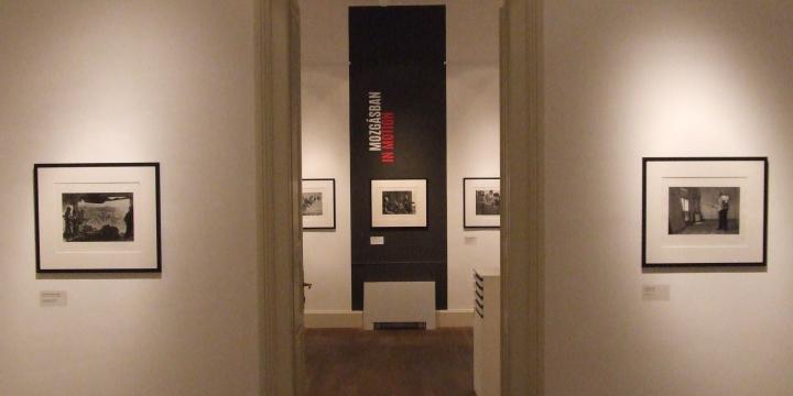 A Mozgásban kiállítás részlete