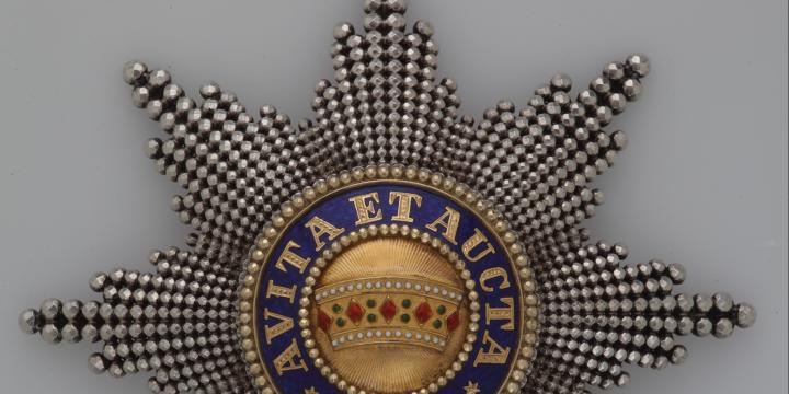 az osztrák császári vaskorona rend csillaga