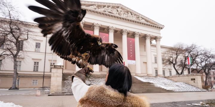 Attila című kiállítás megnyitó