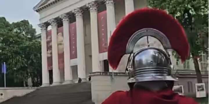 Aelivs Pvblianvs, a római legionárius a Magyar Nemzeti Múzeumban járt - és még visszatér! 