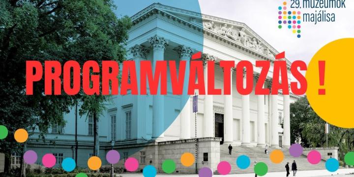 ROGRAMVÁLTOZÁS !