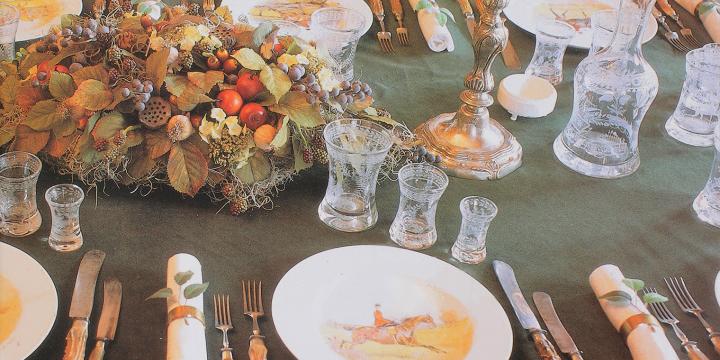 Főúri terítékek az Andrássyak asztalán