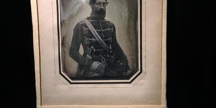 Nemzetőr dagerrotípia restaurálása21