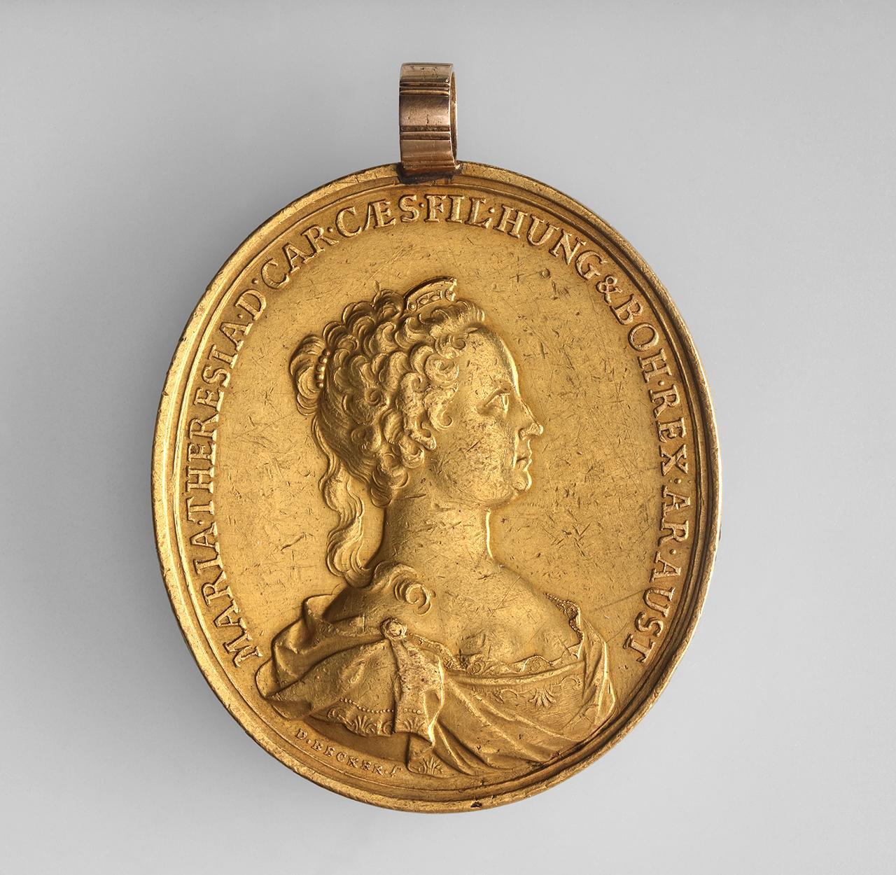 Mária Terézia jelmondatos érme 