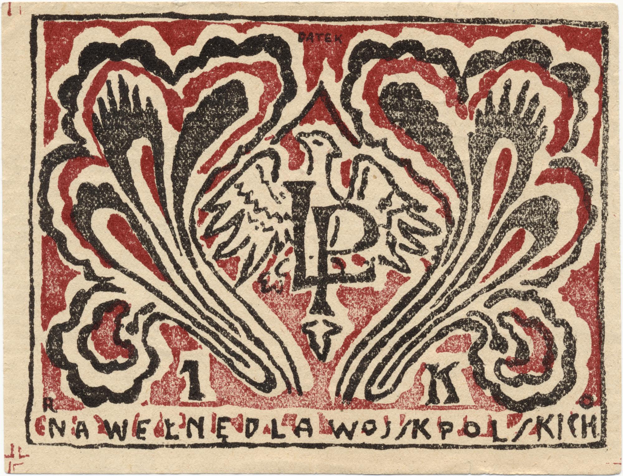 Lengyel Légió szükségpénze az I. világháború idejéből 