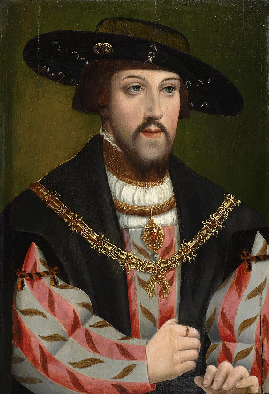 II. Lajos király (1506–1526) képmása 