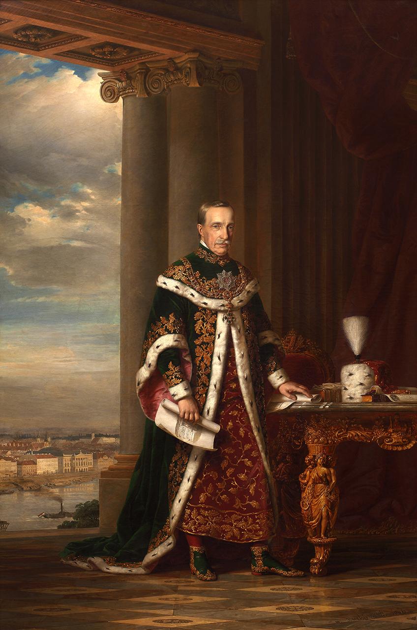 József nádor (1776–1847) képmása, 1846