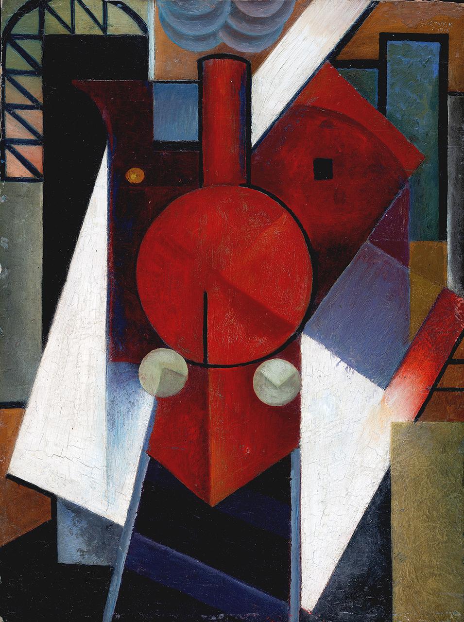 Vörös mozdony, 1918