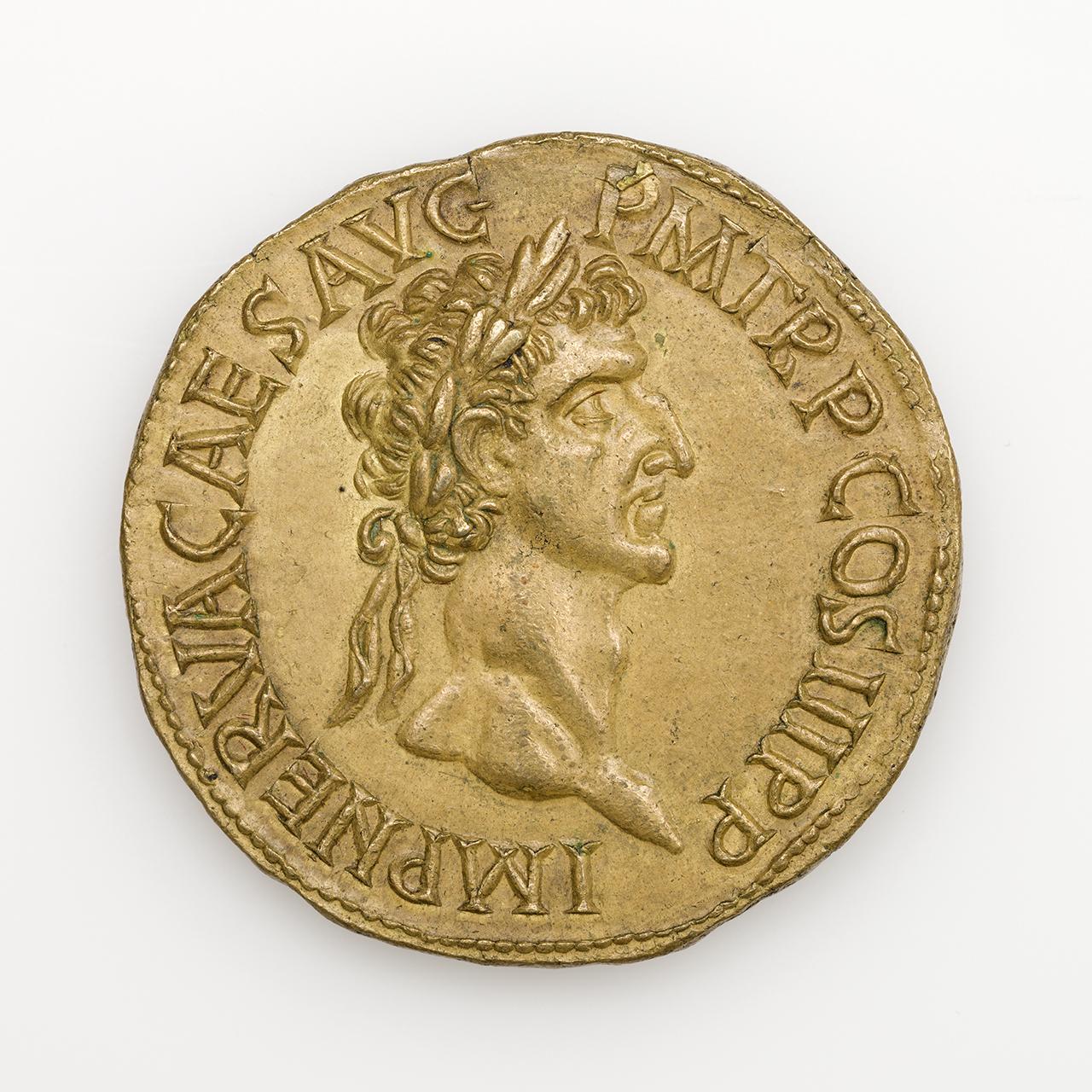 Nerva sestertius modern utánzata 
