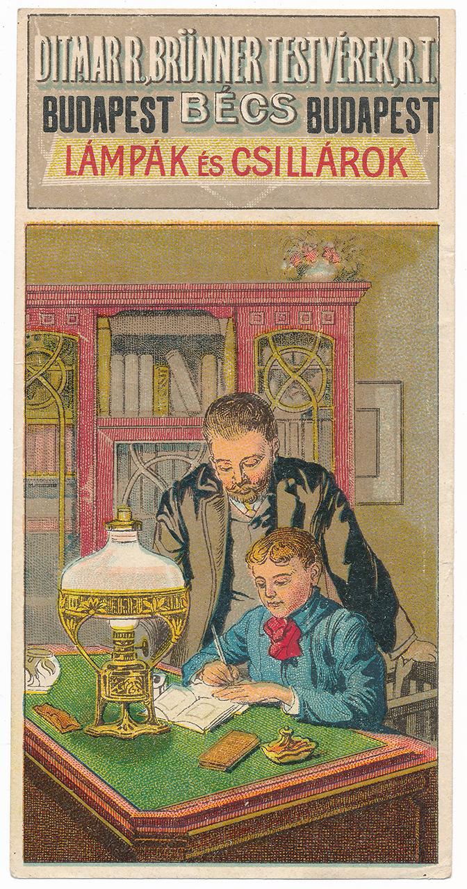 Számolócédula a 20. század elejéről 