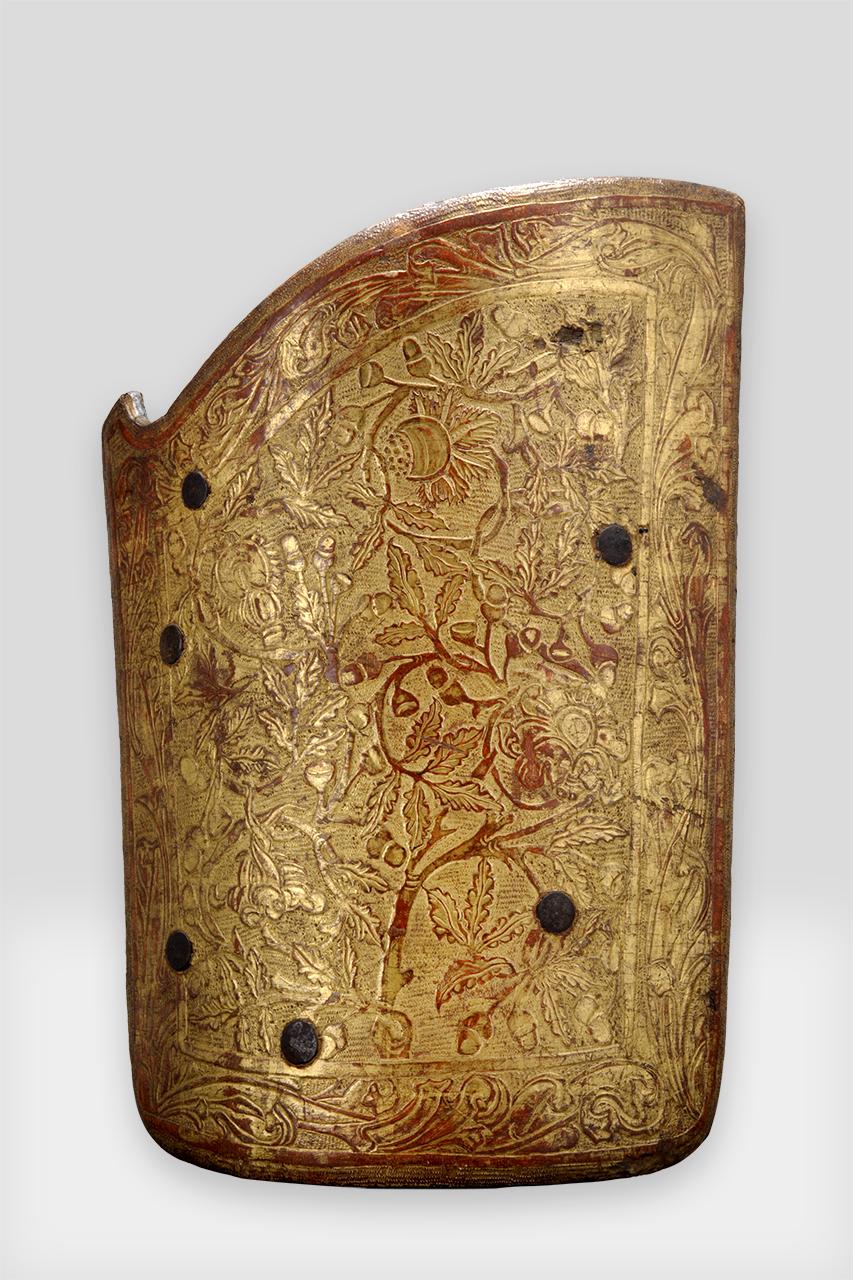 Huszár tárcsapajzs, 15. század vége 