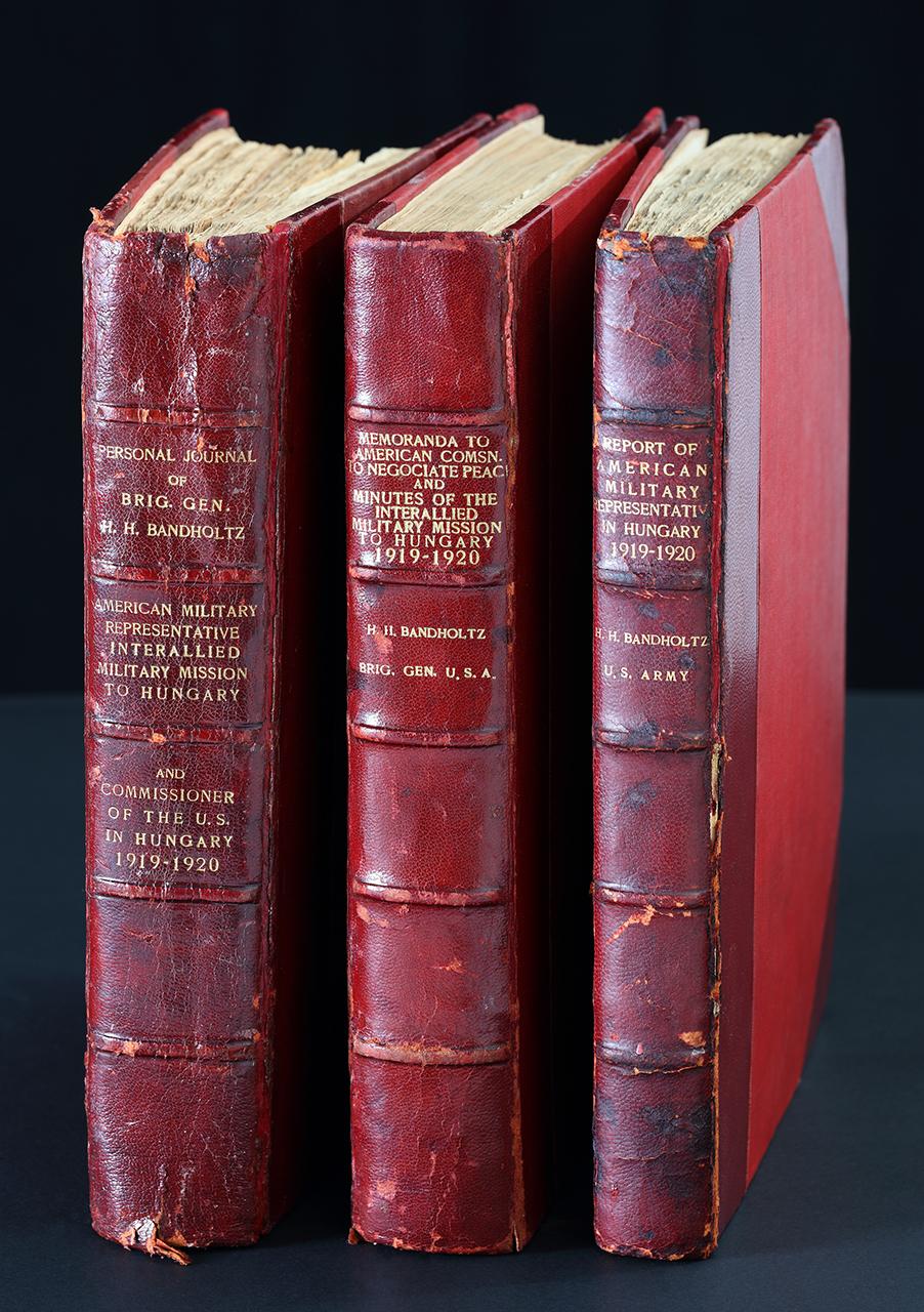 Bandholtz amerikai tábornok, az 1919-es magyarországi antant misszió vezetőjének naplója. Washington, 1920-as évek 