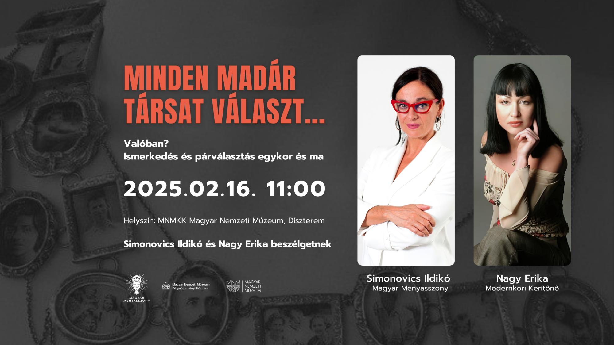 MINDEN MADÁR TÁRSAT VÁLASZT... Valóban? Ismerkedés és párválasztás egykor és ma