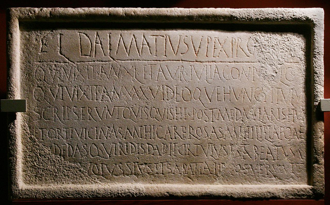 Sírtábla (Lapidarium Nr. 191.)  