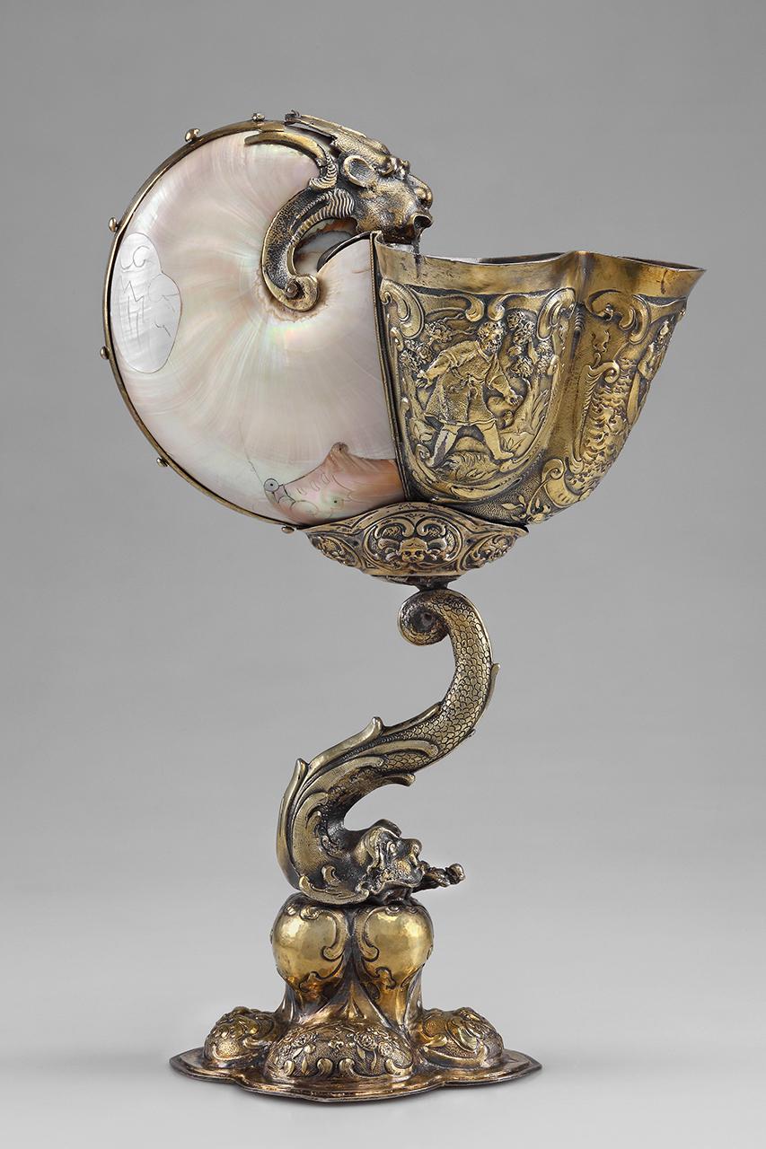 Díszserleg a 17. század közepéről