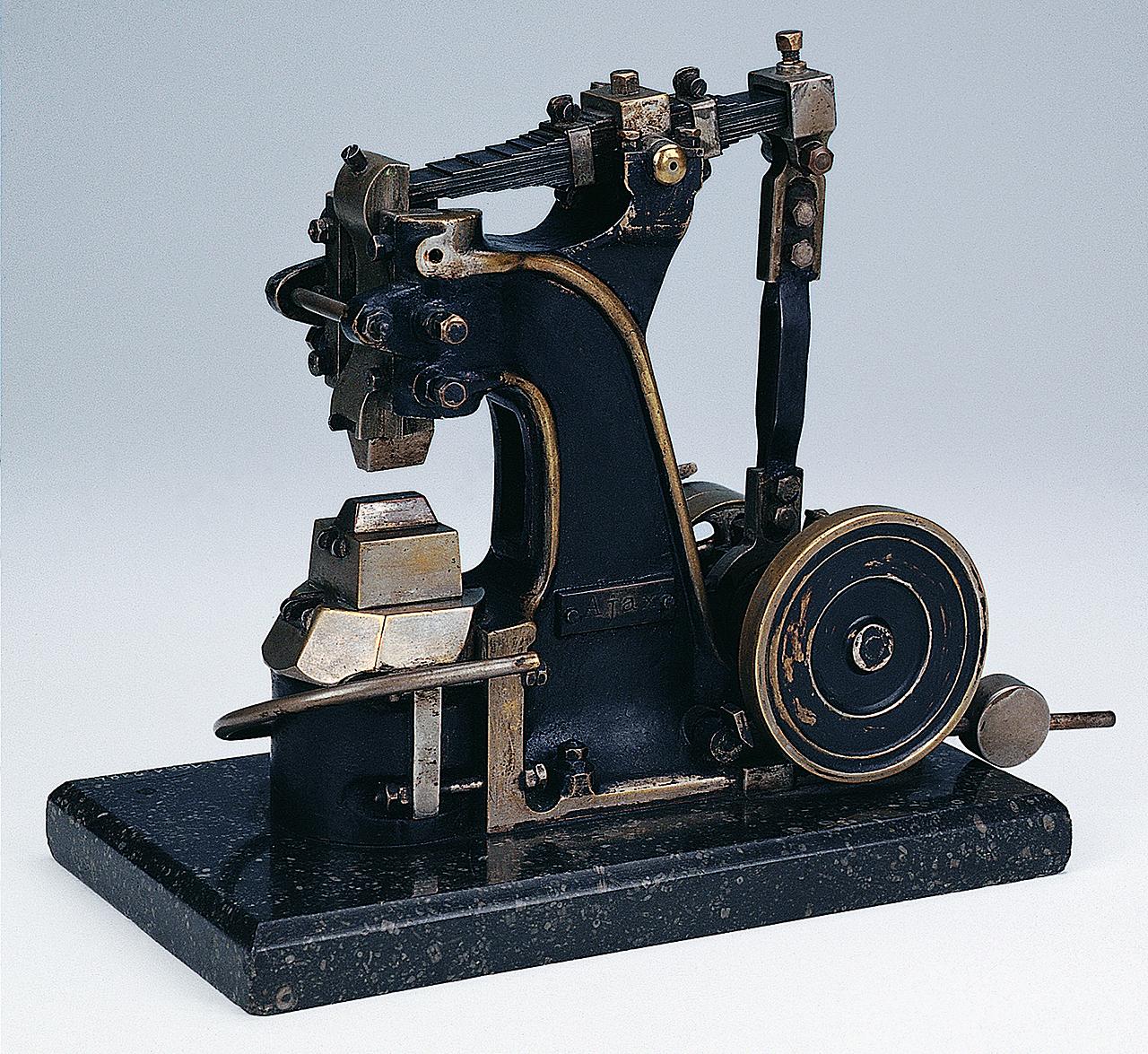 Rúgóskalapács modell, Ajax, 1910 körül 