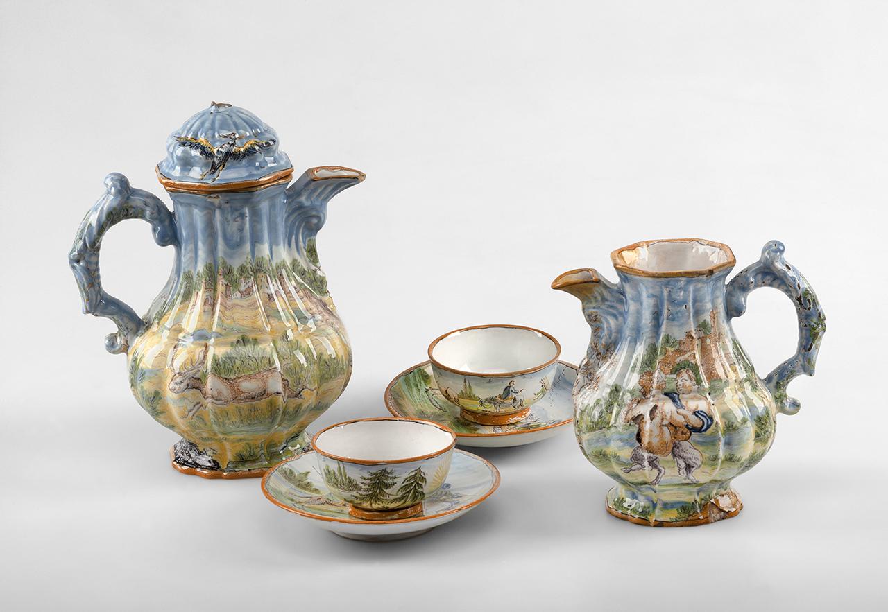 Kávéskészlet, Holics, Antonio Terchi (?) 