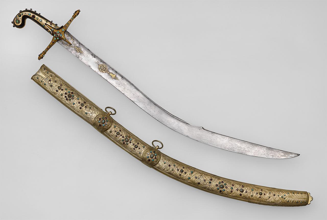 Liszt Ferenc díszszablyája.