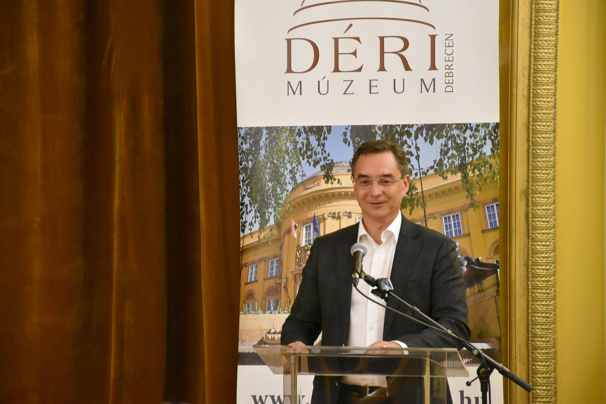 150 éves a Debreceni Ügyvédi Kamara című új időszaki kiállítás megnyitója a Déri Múzeumban.