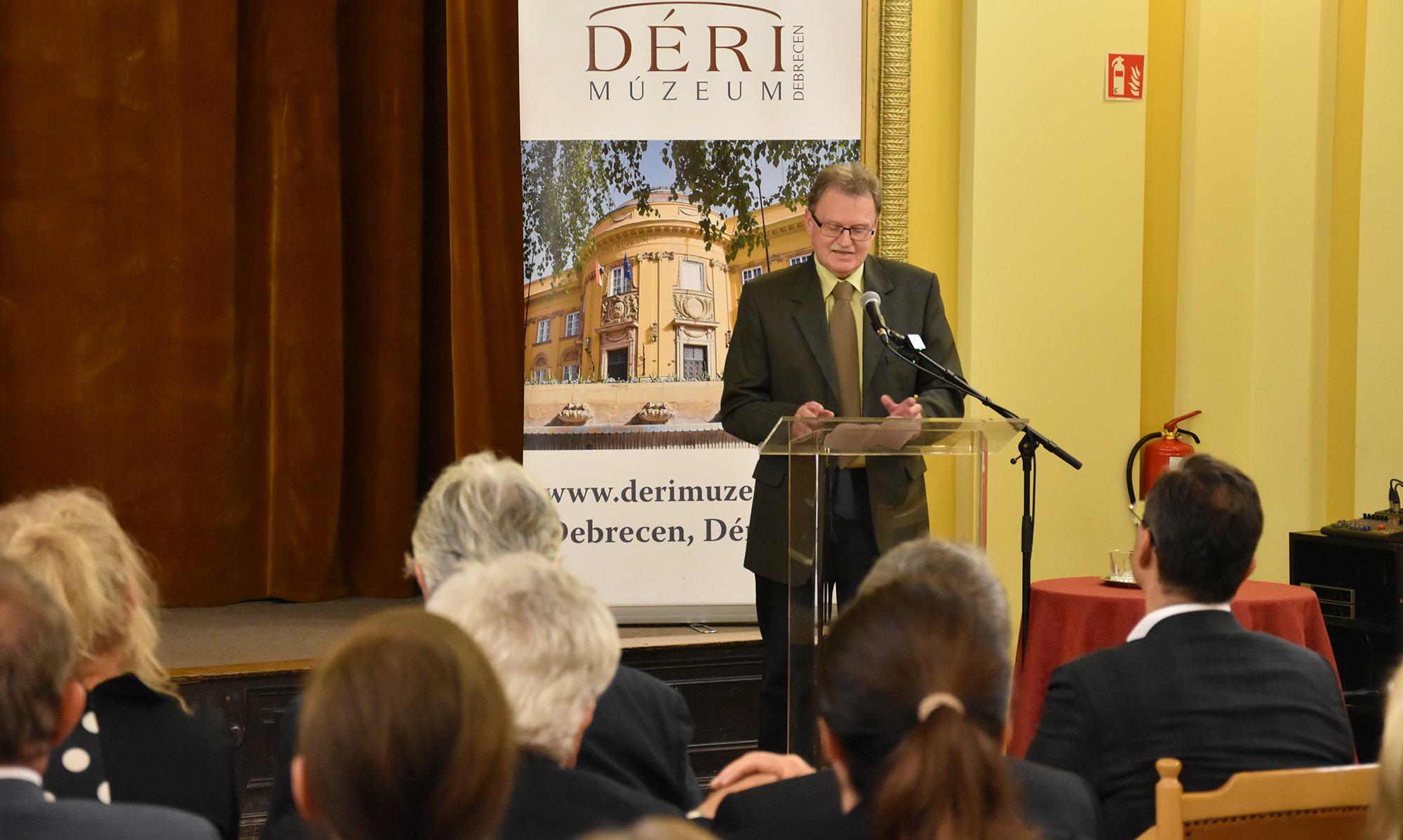 150 éves a Debreceni Ügyvédi Kamara című új időszaki kiállítás megnyitója a Déri Múzeumban.