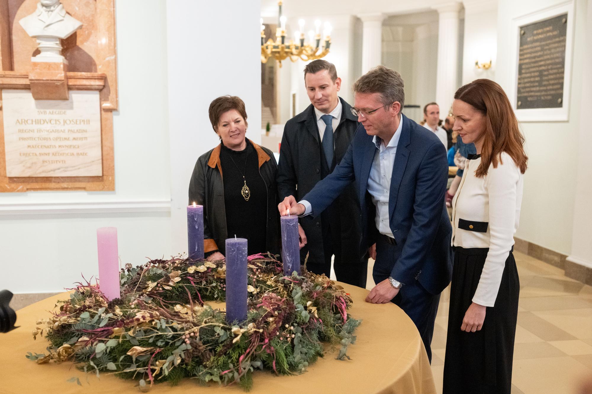 Ünnepi hangolódással telt advent második hétvégéje a Nemzeti Múzeumban