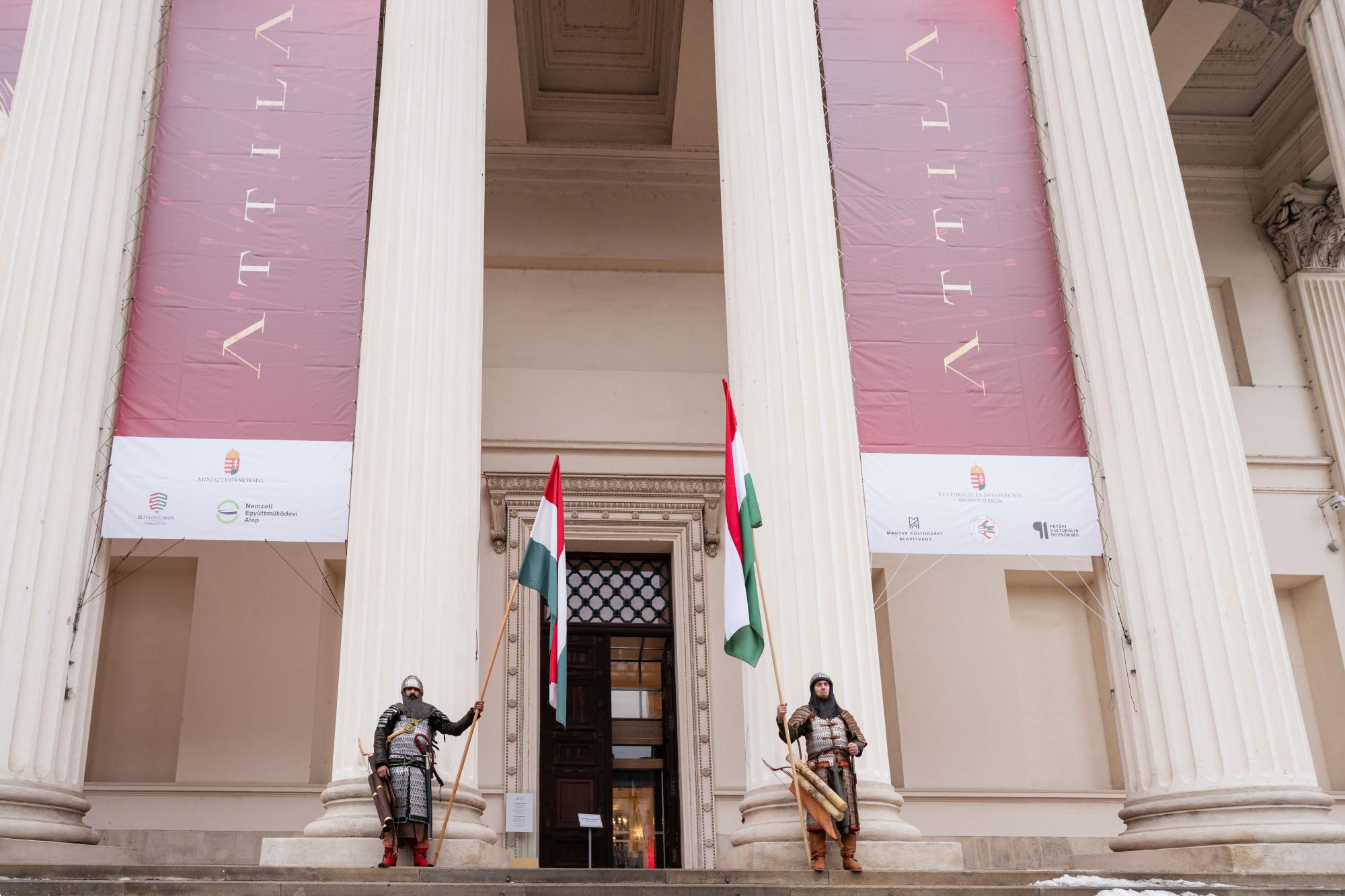 Attila című kiállítás megnyitó 