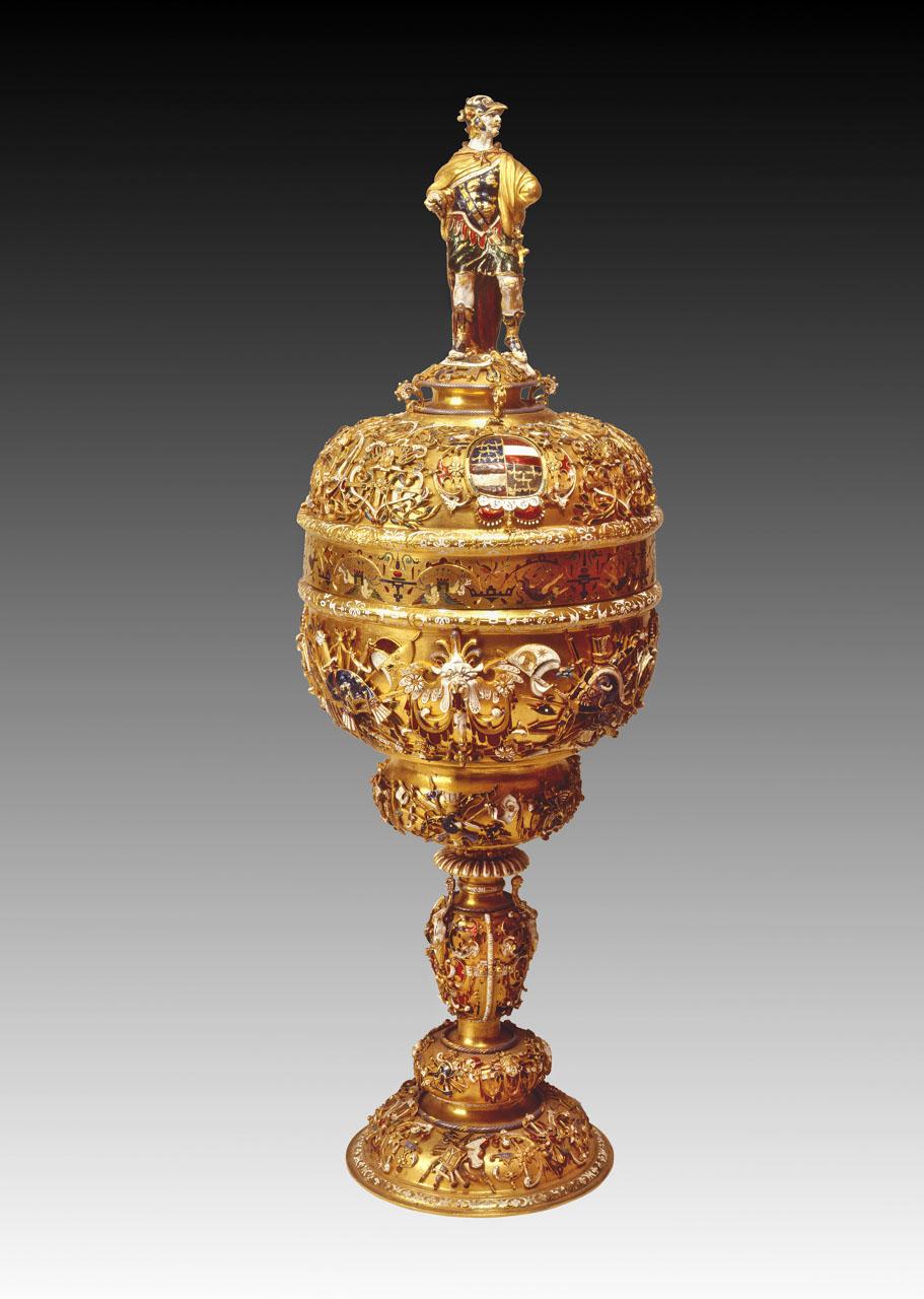Count Miklós Pálffy's goblet, 1598.