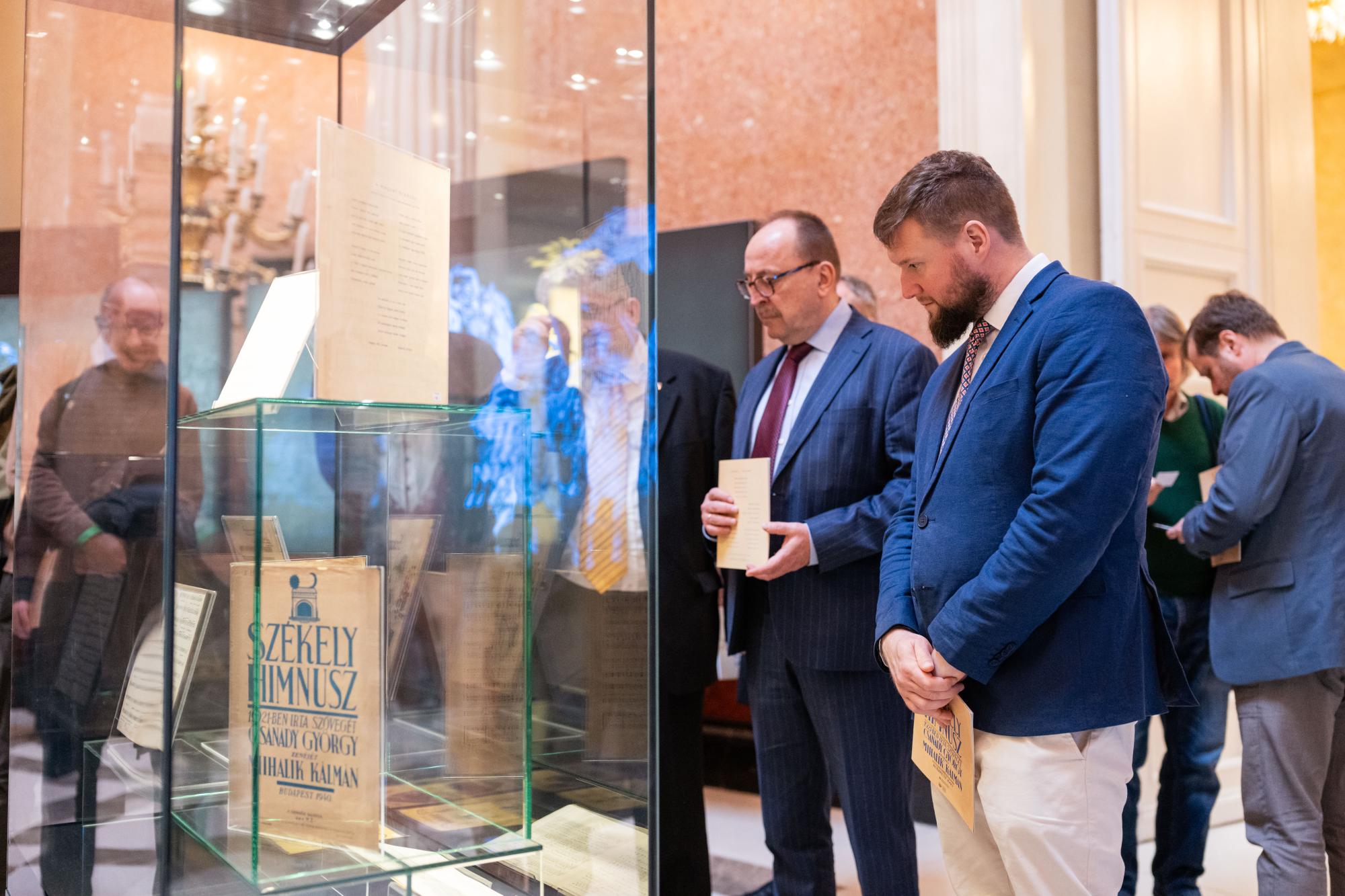 Megnyílt a Székely Himnusz történetét bemutató kiállítás a Magyar Nemzeti Múzeumban