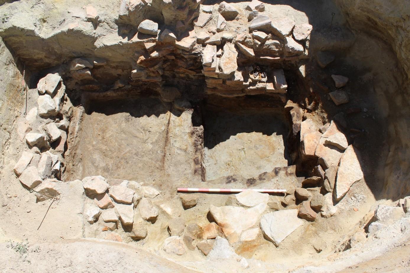 Mosaburg-Zalavár ásatási felvétel