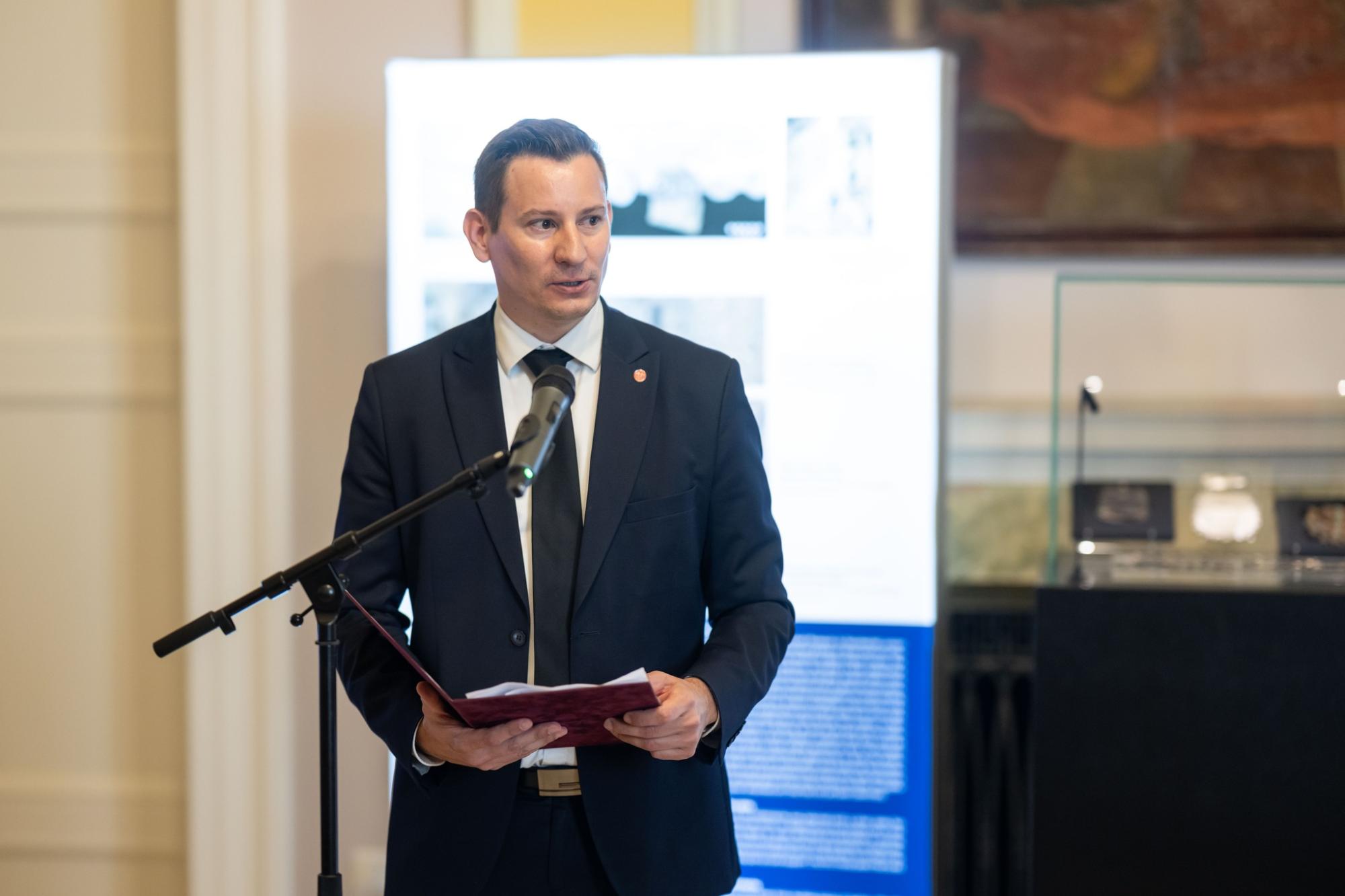 Dr. Zsigmond Gábor, a Magyar Nemzeti Múzeum főigazgatója 