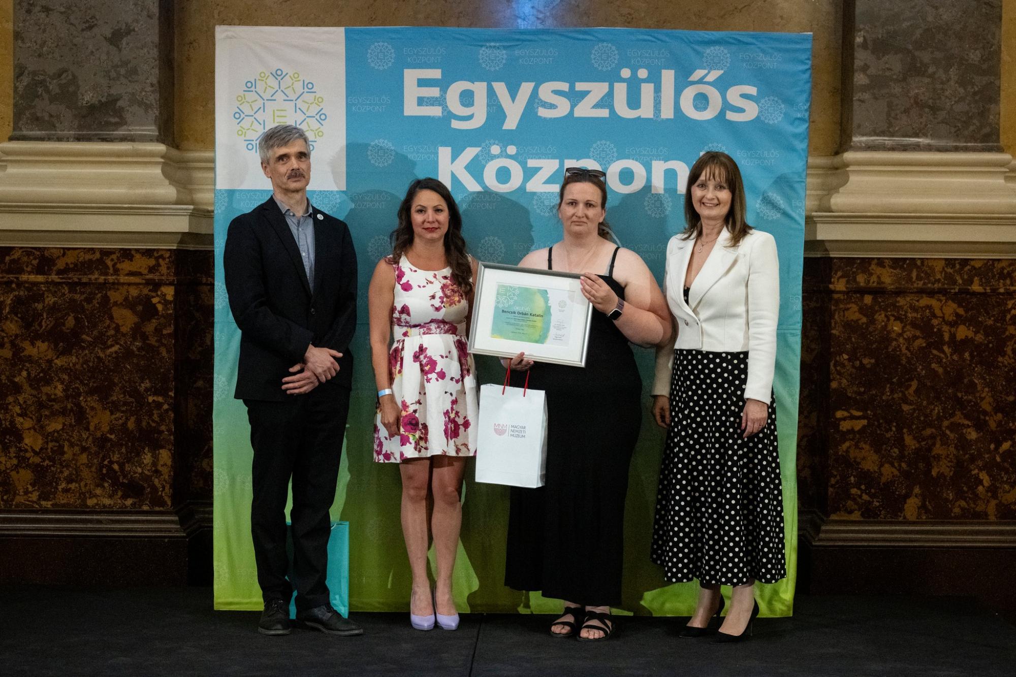 2026-os Páratlan Szülő Díj átadása a Nemzeti Múzeumban