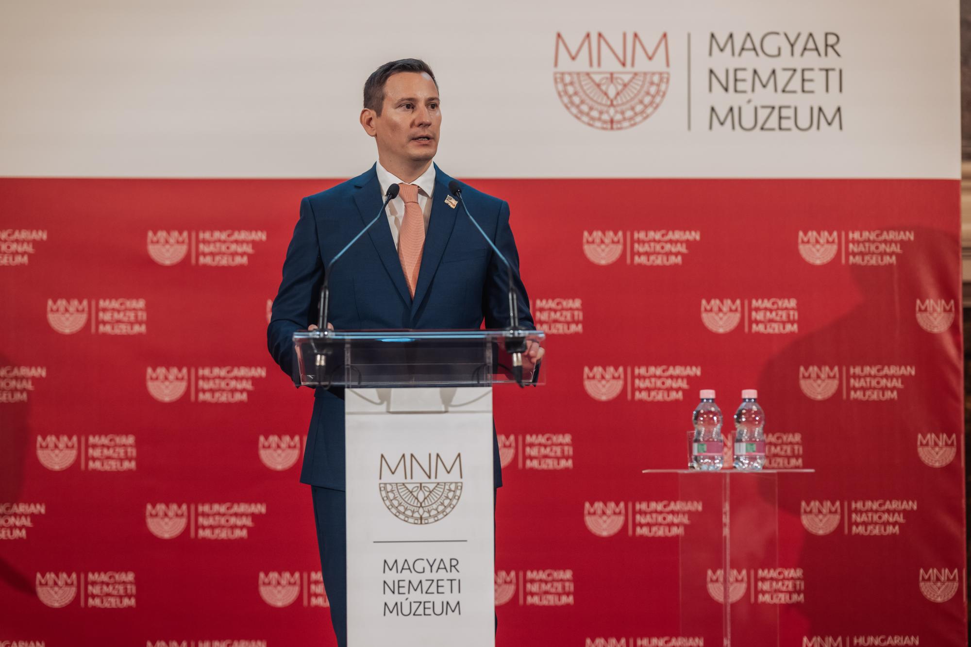 Dr. Zsigmond Gábor, a Magyar Nemzeti Múzeum főigazgatója