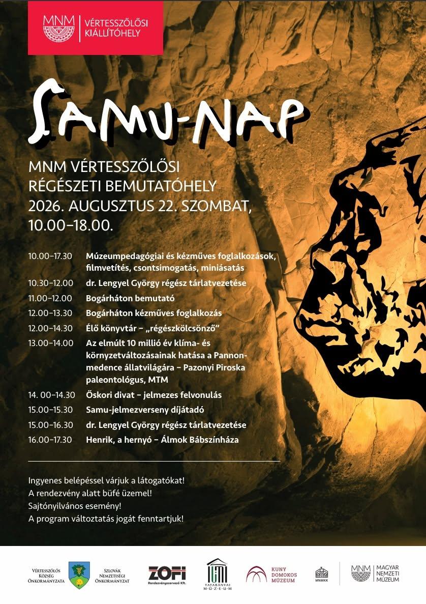 Samu-nap | Múlt, természet és élmény Vértesszőlősön 